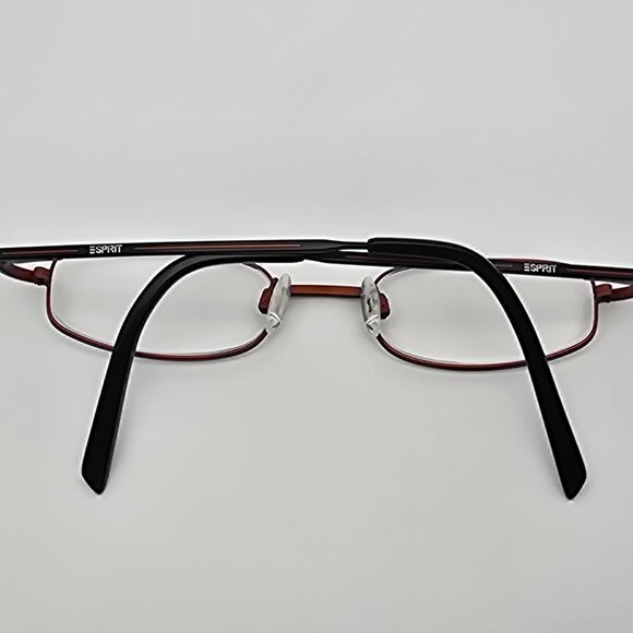 *SOLD* Esprit ET9305 col. 538 Matte Black on Orange Kids Eyeglasses Frame - Picture 11 of 14